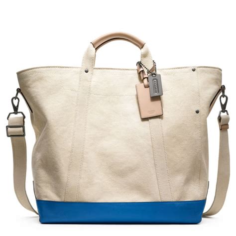 coach beach tote.